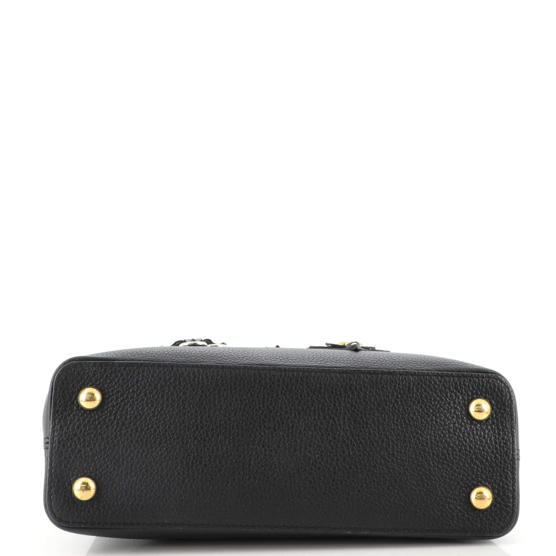 Women's or Men's Louis Vuitton Capucines Bag Limited Edition Leather with Applique PM