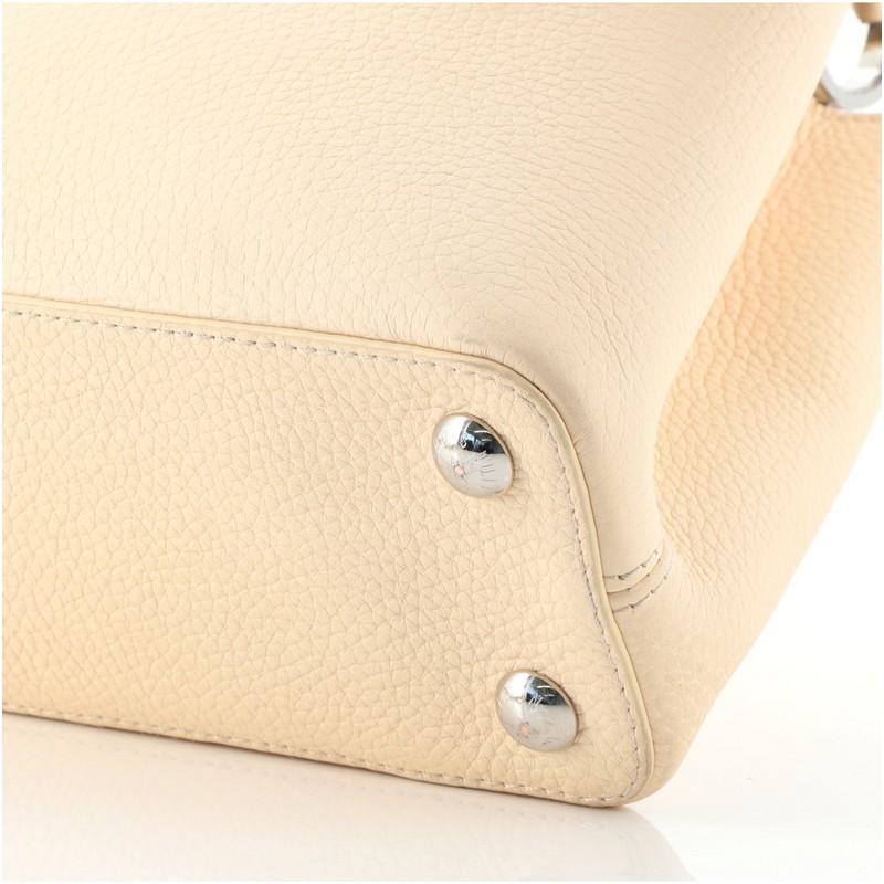 Women's or Men's Louis Vuitton Capucines Bag Limited Edition Leather with Applique PM