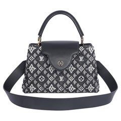 Louis Vuitton Capucines Bag Limited Edition Since 1854 Monogram Calfskin Black