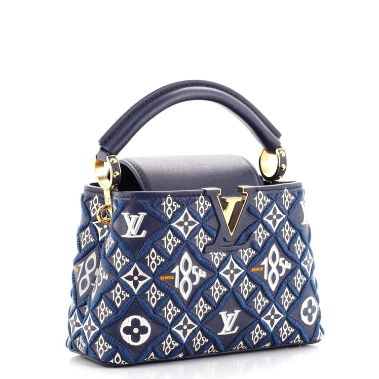 Louis Vuitton Capucines Bag Limited Edition Since 1854 Monogram Calfskin  Mini