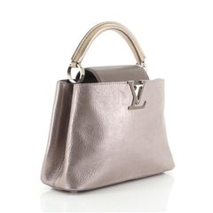 Louis Vuitton Capucines Bag Limited Edition Tricolor Iridescent Calfskin
