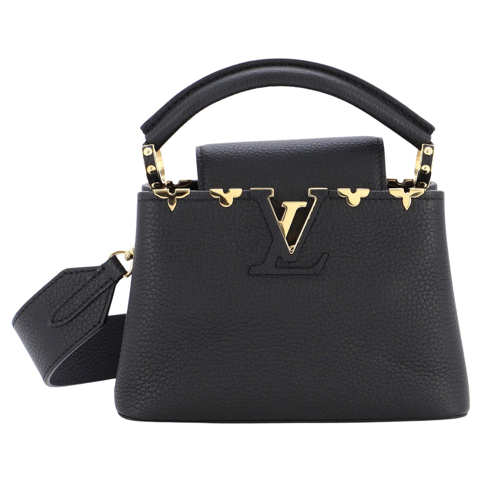 Louis Vuitton Capucines Handbag Python Mini at 1stDibs