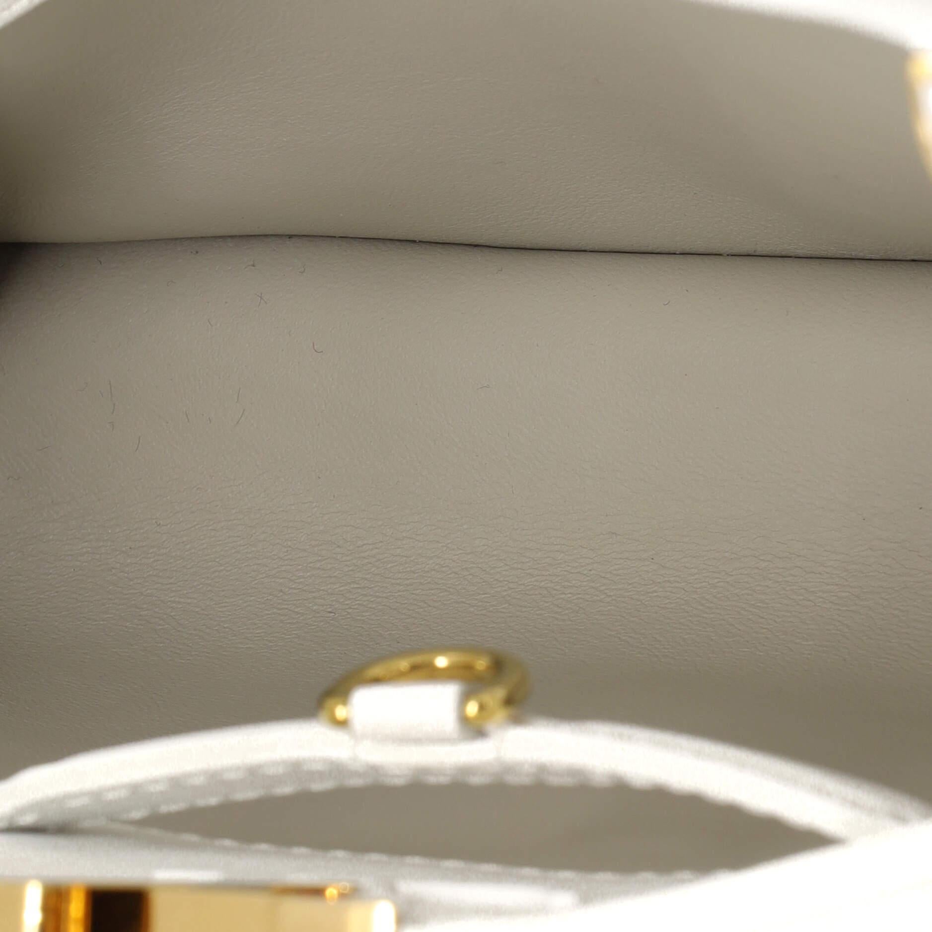 Louis Vuitton Capucines Bag Monogram Cutout Broderie Leather BB 2