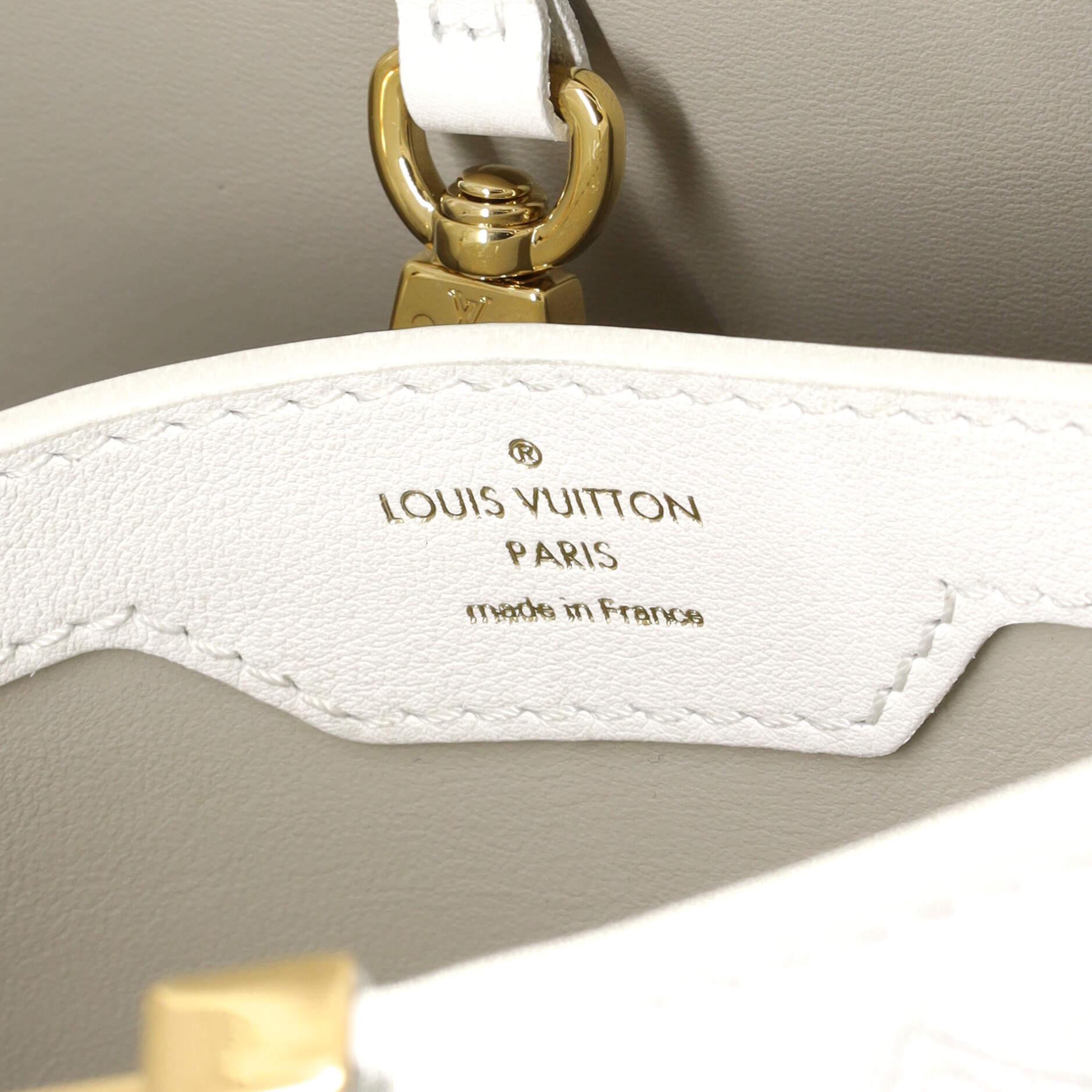 Louis Vuitton Capucines Bag Monogram Cutout Broderie Leather BB 3