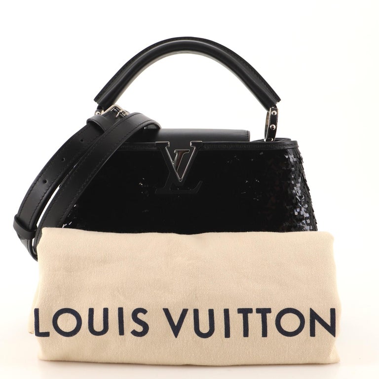 Louis Vuitton Capucines Guinguette Bag Braided Leather BB at 1stDibs
