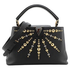 Louis Vuitton Capucines Bag Studded Leather PM
