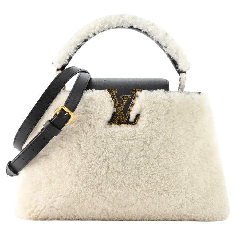 Louis Vuitton Capucines Bag Teddy Fleece PM at 1stDibs