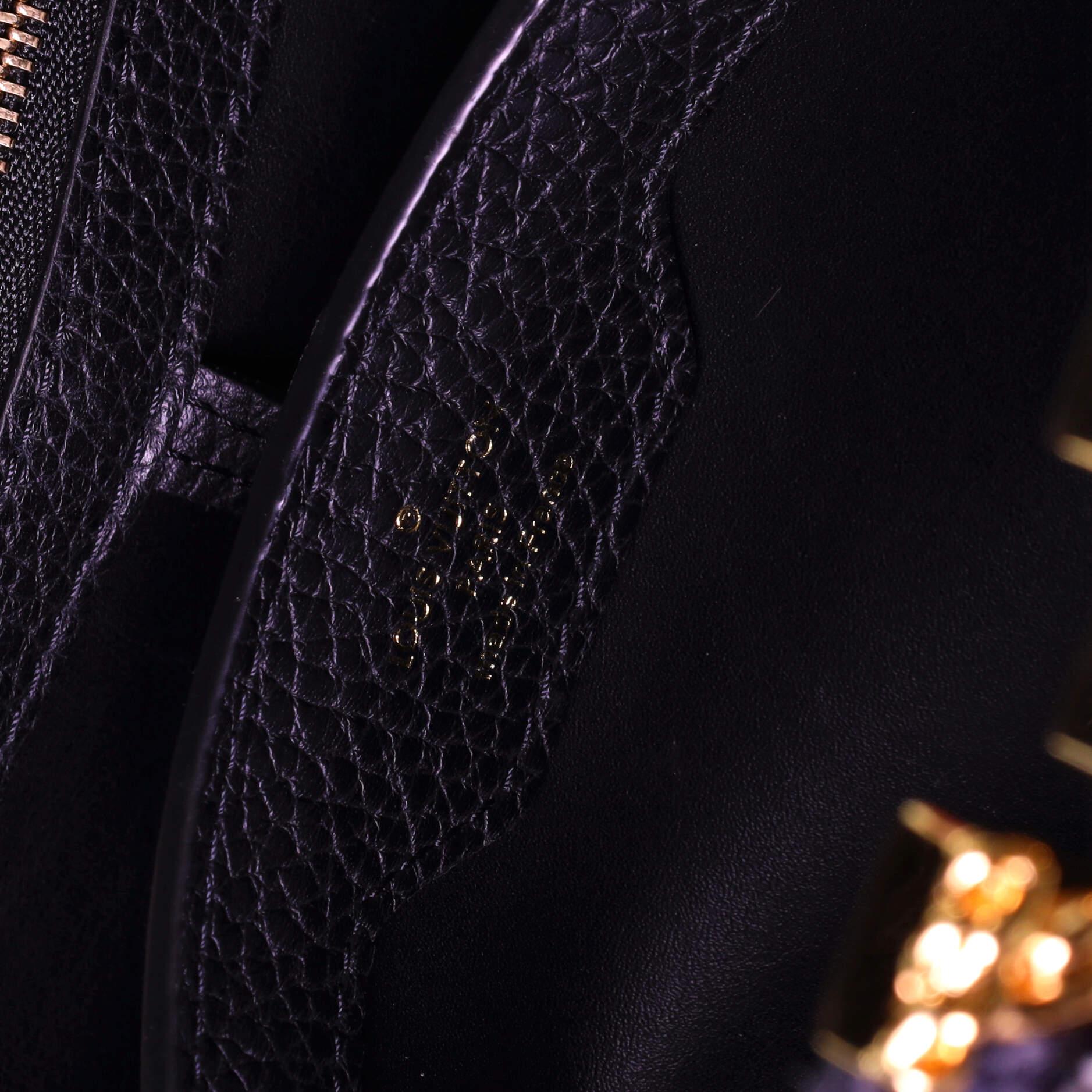 Louis Vuitton Capucines Bag Tweed MM 1