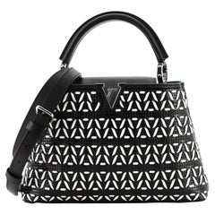Louis Vuitton Capucines Bag Woven Leather BB