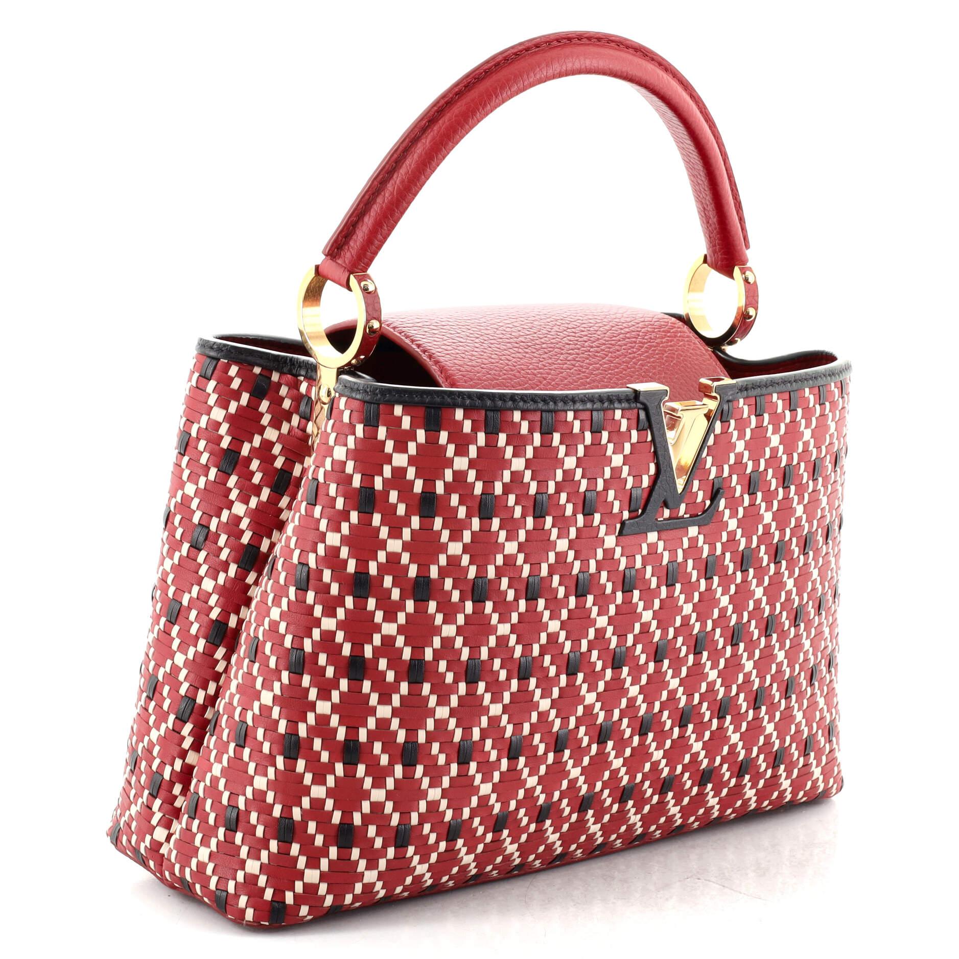 woven louis vuitton bag