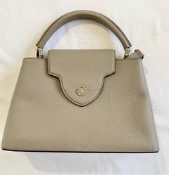 Louis Vuitton Capucines BB handbag in galet/pebble