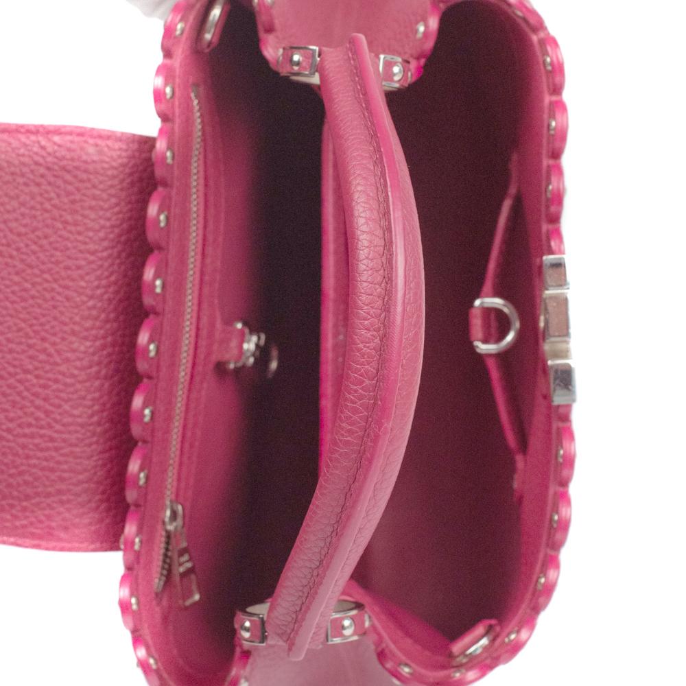 lv capucines bb pink