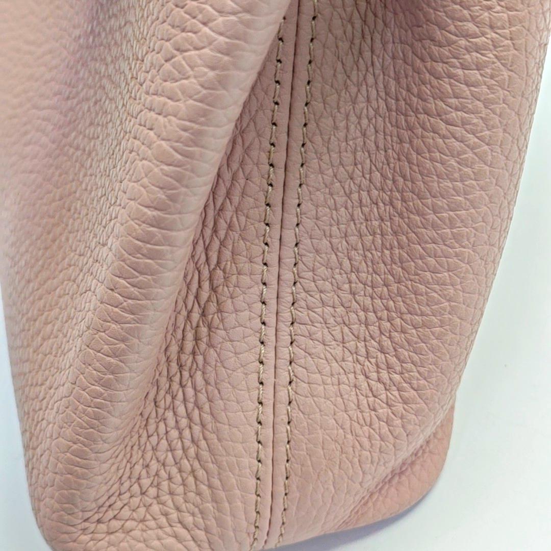 Louis Vuitton Capucines BB Rosa Leder-Umhängetasche 6