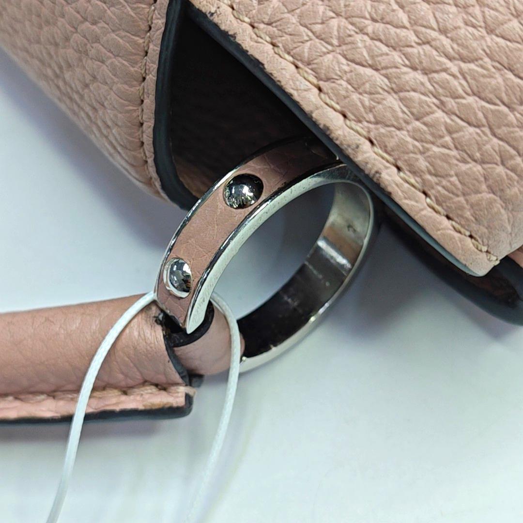 Louis Vuitton Capucines BB Rosa Leder-Umhängetasche 7