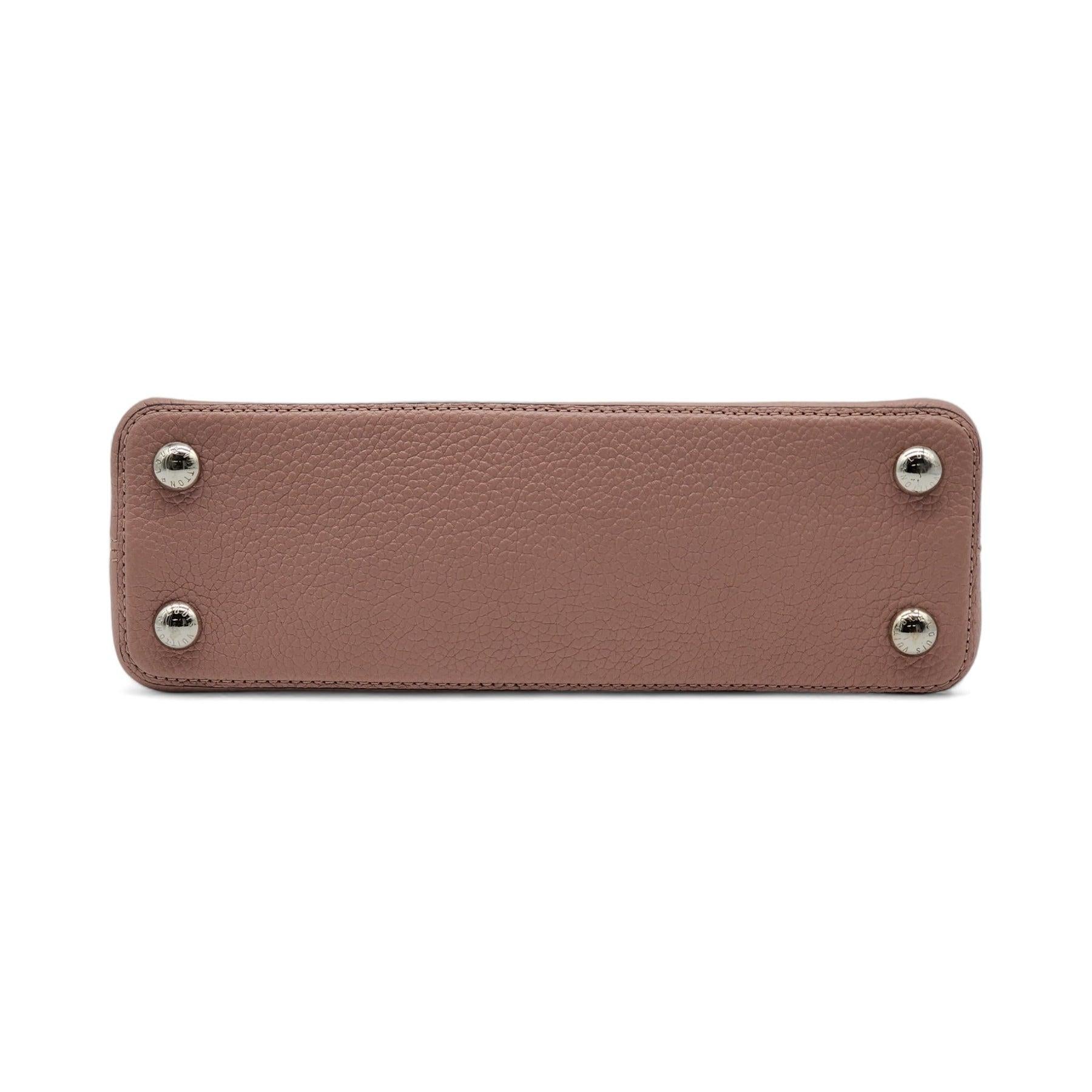 Brown Louis Vuitton Capucines BB Shoulder Bag M22178 in Pink