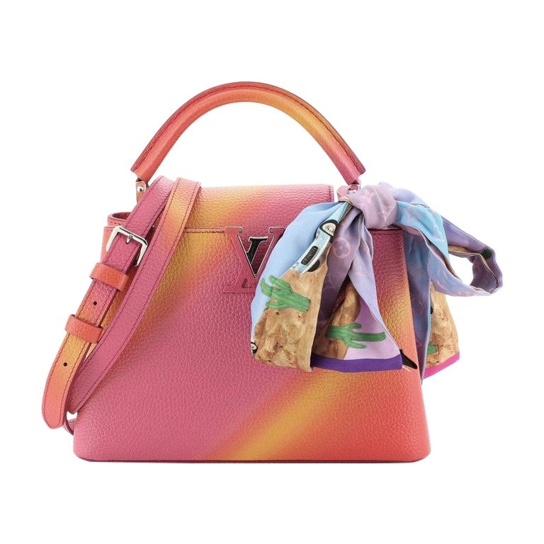 Louis Vuitton Capucines Candy Handbag Limited Edition Taurillon Leather BB  at 1stDibs