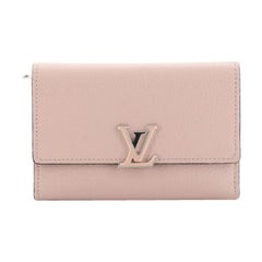 Louis Vuitton Capucines Compact Wallet Leather