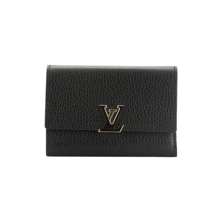 Louis Vuitton Capucines Compact Wallet Leather at 1stdibs