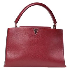 Louis Vuitton Capucines GM Martellata Rossa