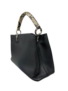 Louis Vuitton Capucines GM Top Handle Bag Black Leather
