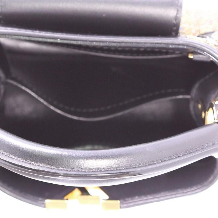 Louis Vuitton Capucines Handbag Beaded Leather Mini at 1stDibs