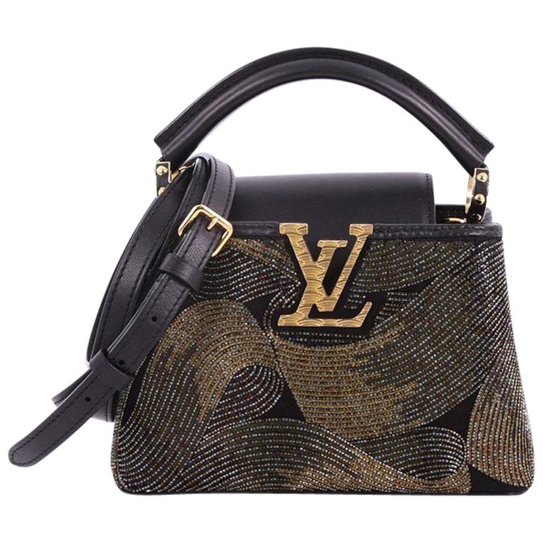 Louis Vuitton Rare Wicker Capucines Shoulder Bag Leather Shoulder Strap LV  [Video]
