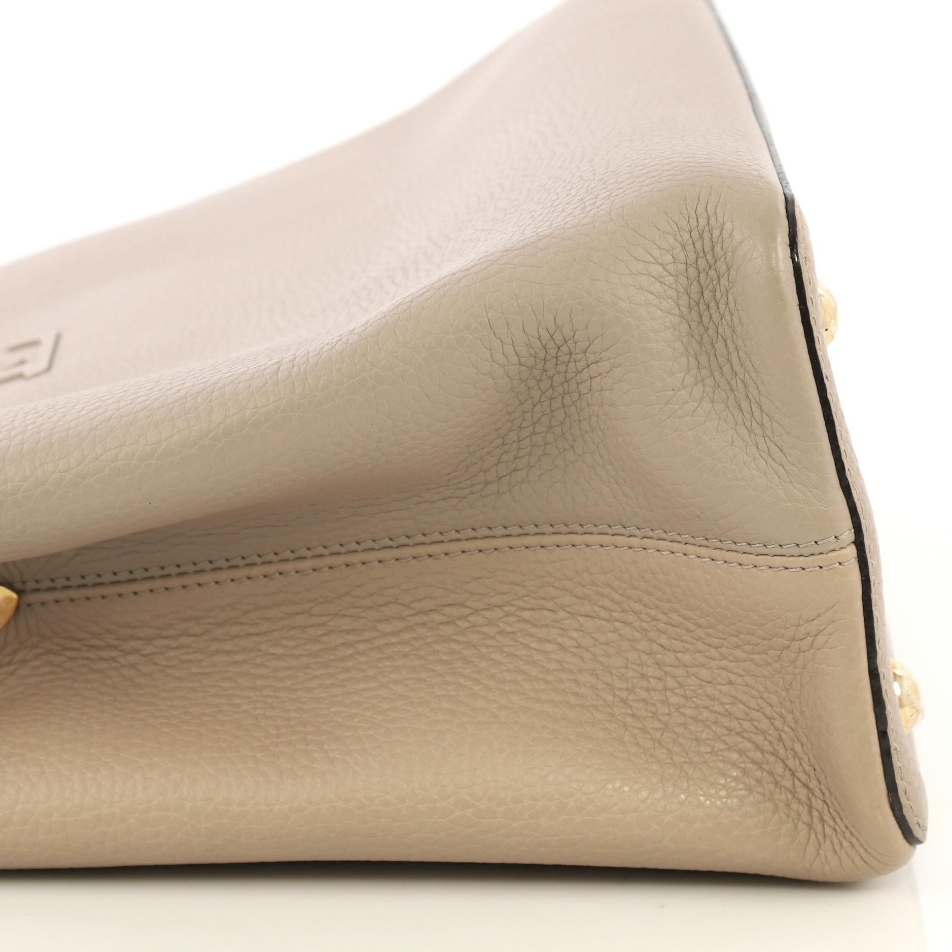 Louis Vuitton Capucines Handbag Leather and Python MM 1