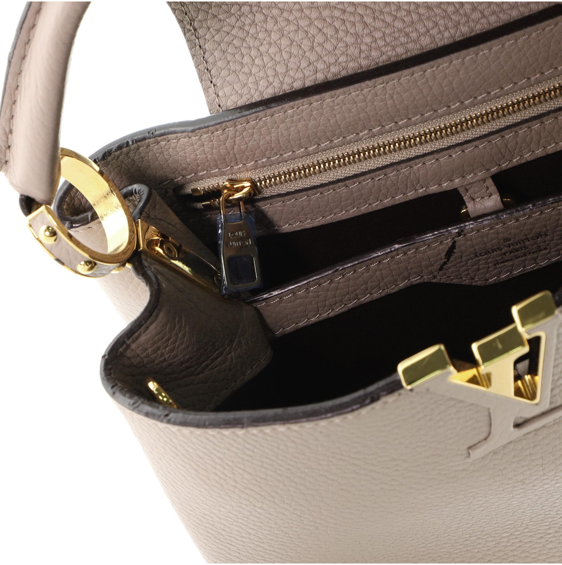 Louis Vuitton Capucines Handbag Leather BB 5