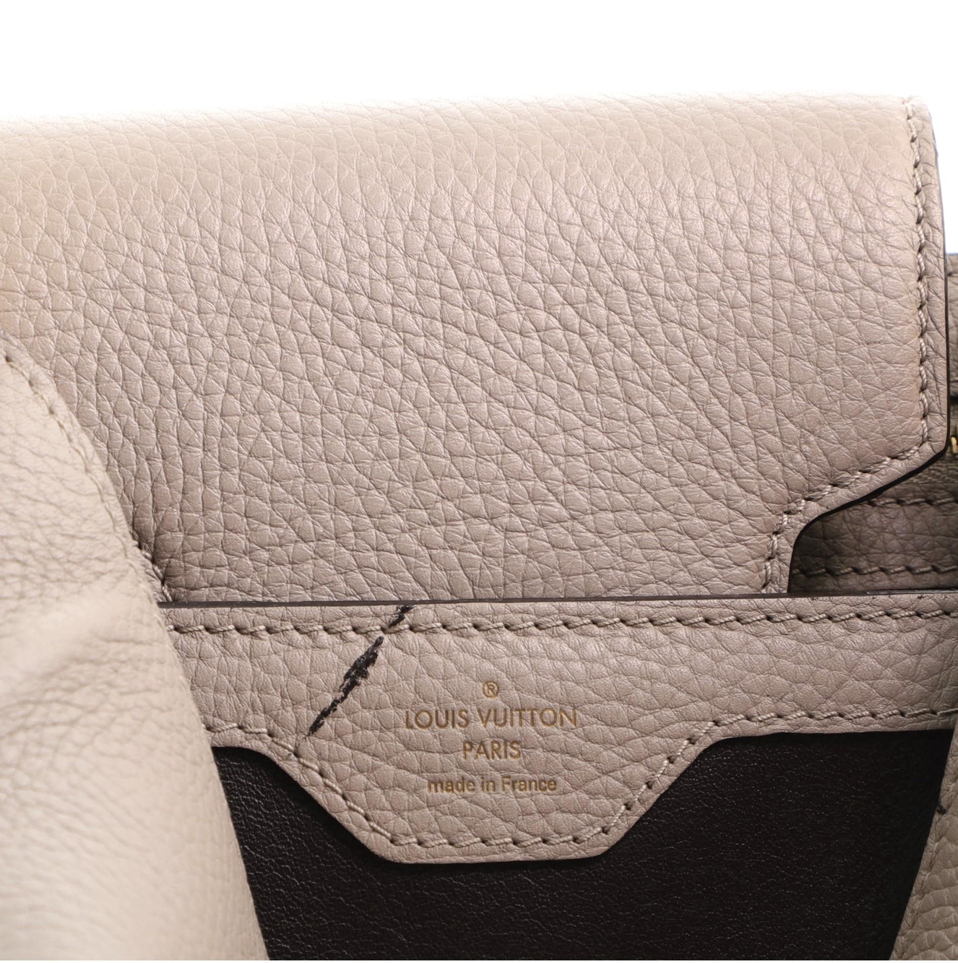 Louis Vuitton Capucines Handbag Leather BB 7