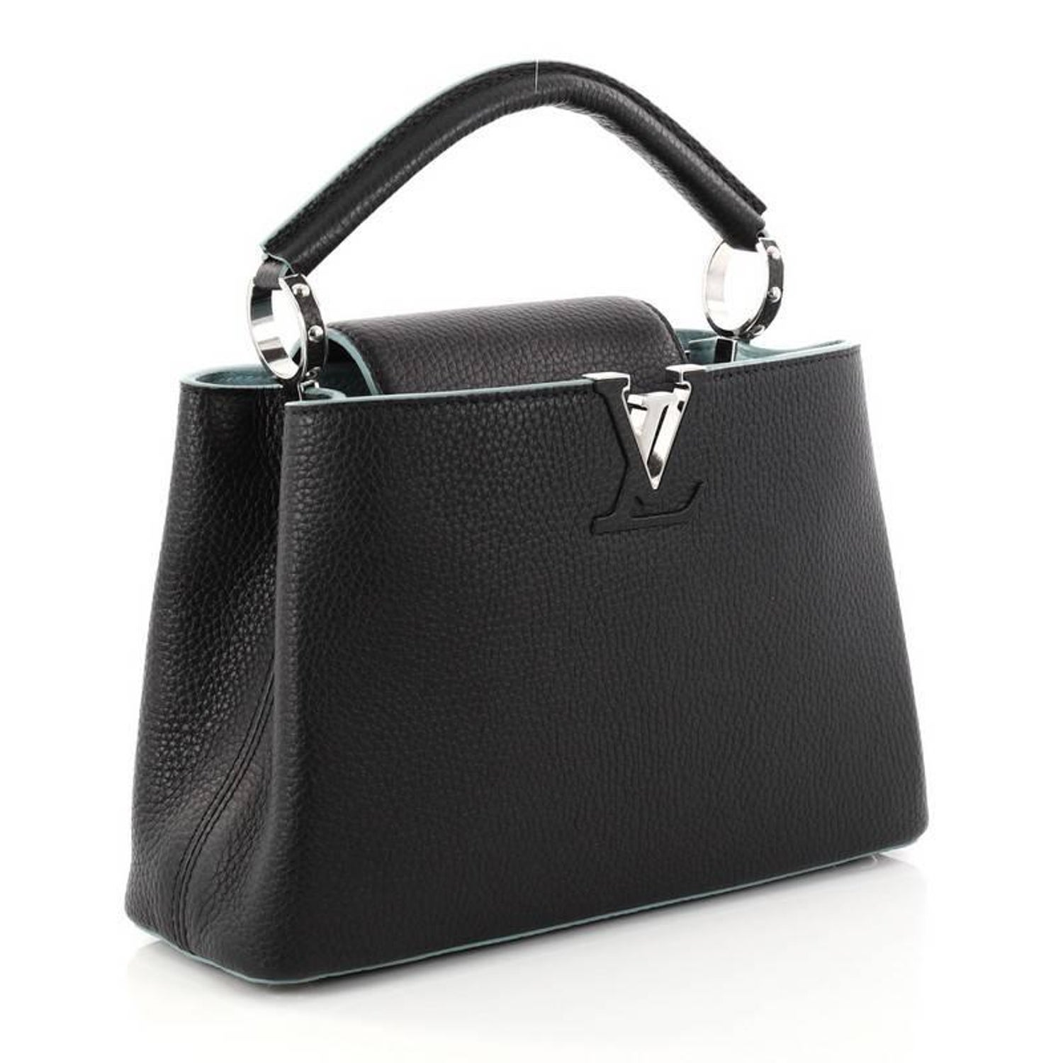 Louis Vuitton Capucines Handbag Leather Bb At 1stdibs