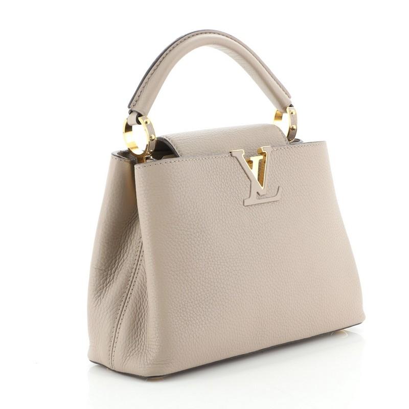 louis vuitton capucines galet