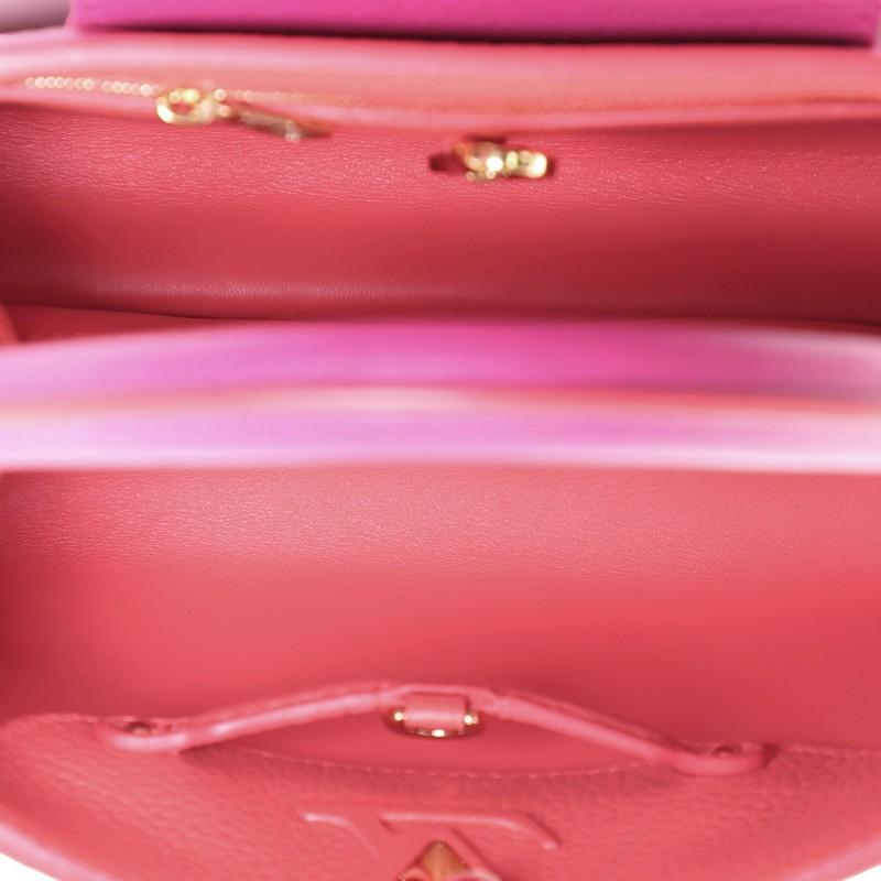 Women's or Men's Louis Vuitton Capucines Handbag Leather BB