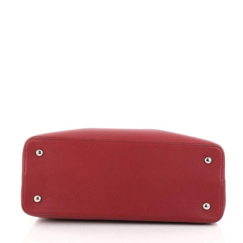 Women's Louis Vuitton Capucines Handbag Leather GM