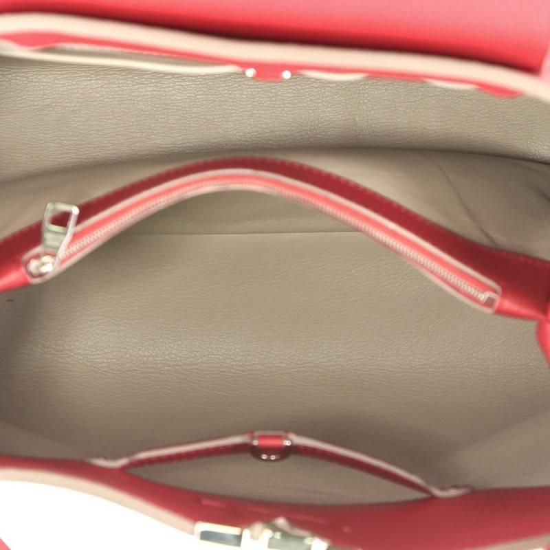 Louis Vuitton Capucines Handbag Leather GM 1
