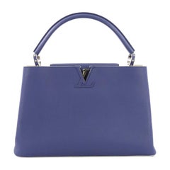 Louis Vuitton Capucines Handbag Leather MM