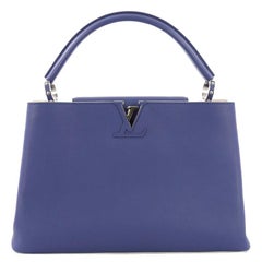 Louis Vuitton Capucines Handbag Leather MM