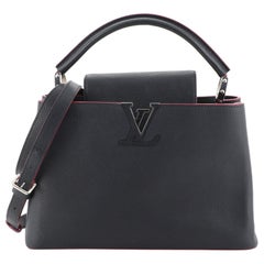 Louis Vuitton Capucines Handbag Leather PM