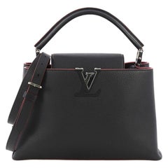 Louis Vuitton Capucines Handbag Leather PM