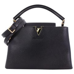 Louis Vuitton Capucines Handbag Leather PM