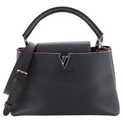 Louis Vuitton Capucines Handbag Leather PM 