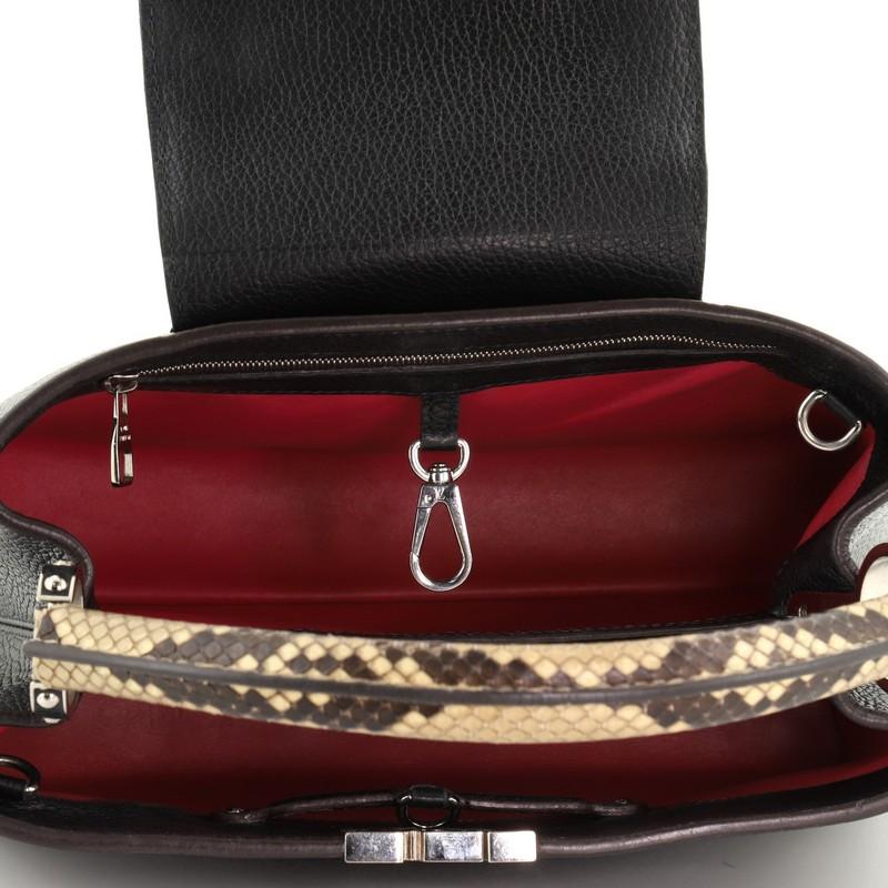 Women's or Men's Louis Vuitton Capucines Handbag Leather With Python PM 