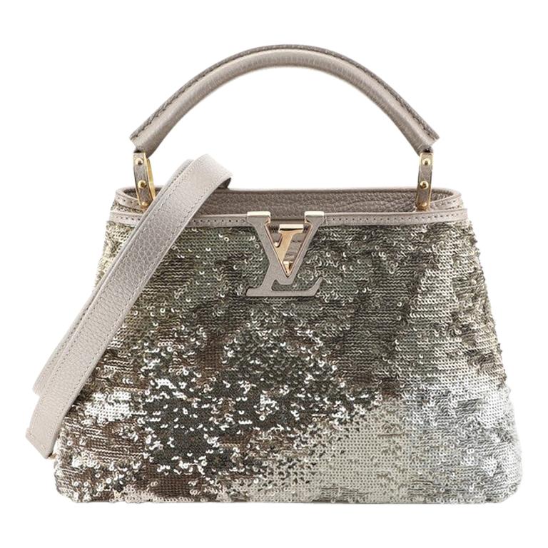 Louis Vuitton Capucines Handbag Sequins BB at 1stDibs