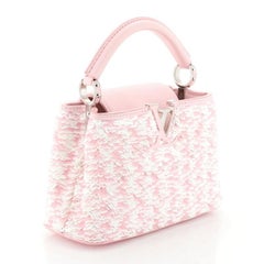 Louis Vuitton Capucines Handbag Sequins Mini