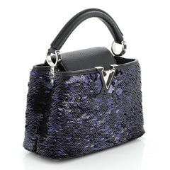 Louis Vuitton Capucines Handbag Sequins Mini