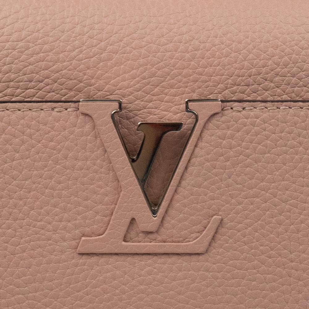Louis Vuitton, Capucines in pink leather 4