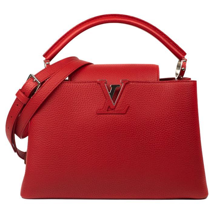 louis vuitton capucines red