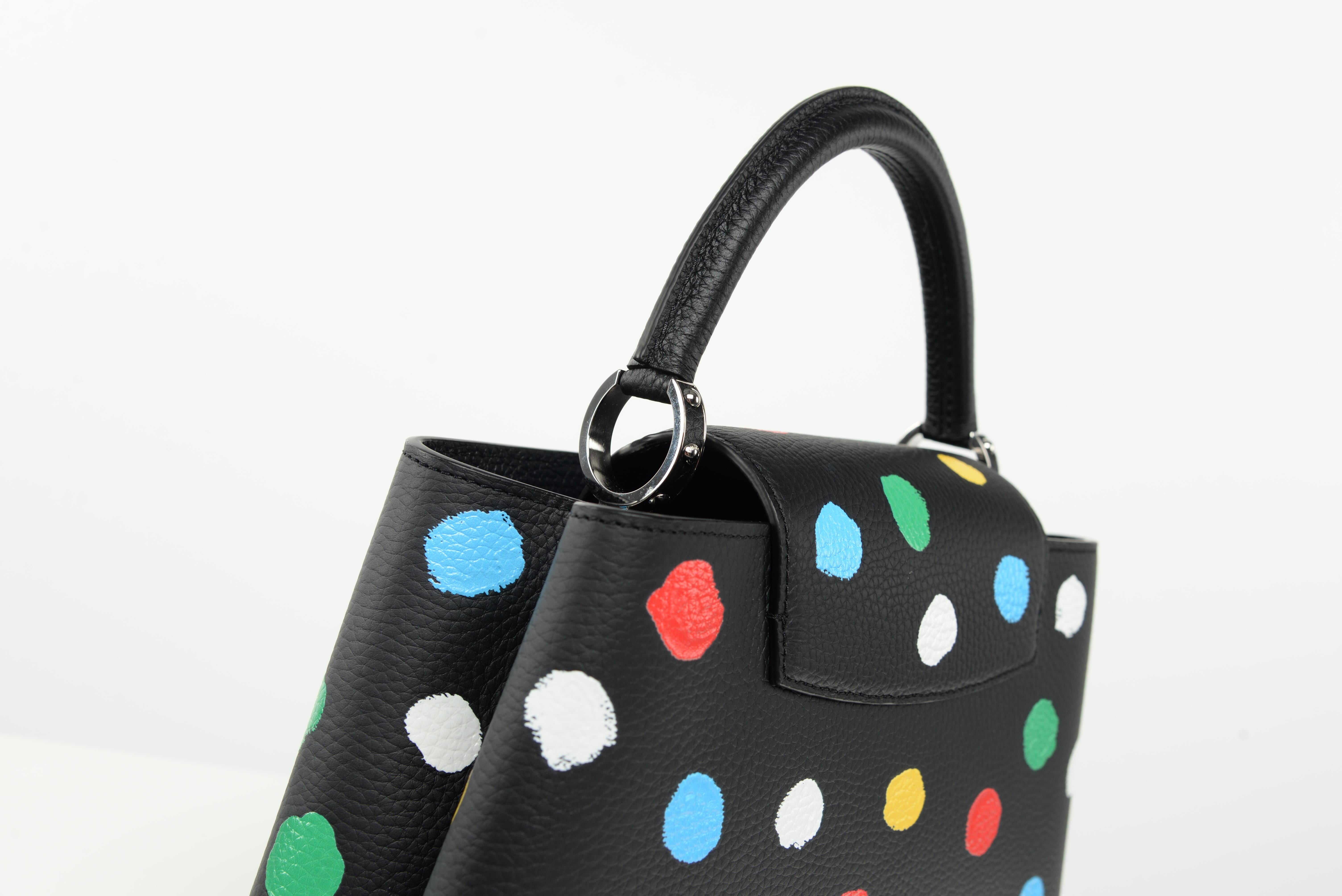 Women's or Men's Louis Vuitton Capucines MM Bag Yayoi Kusama NEW Full-Set Worldwide Sold Out For Sale