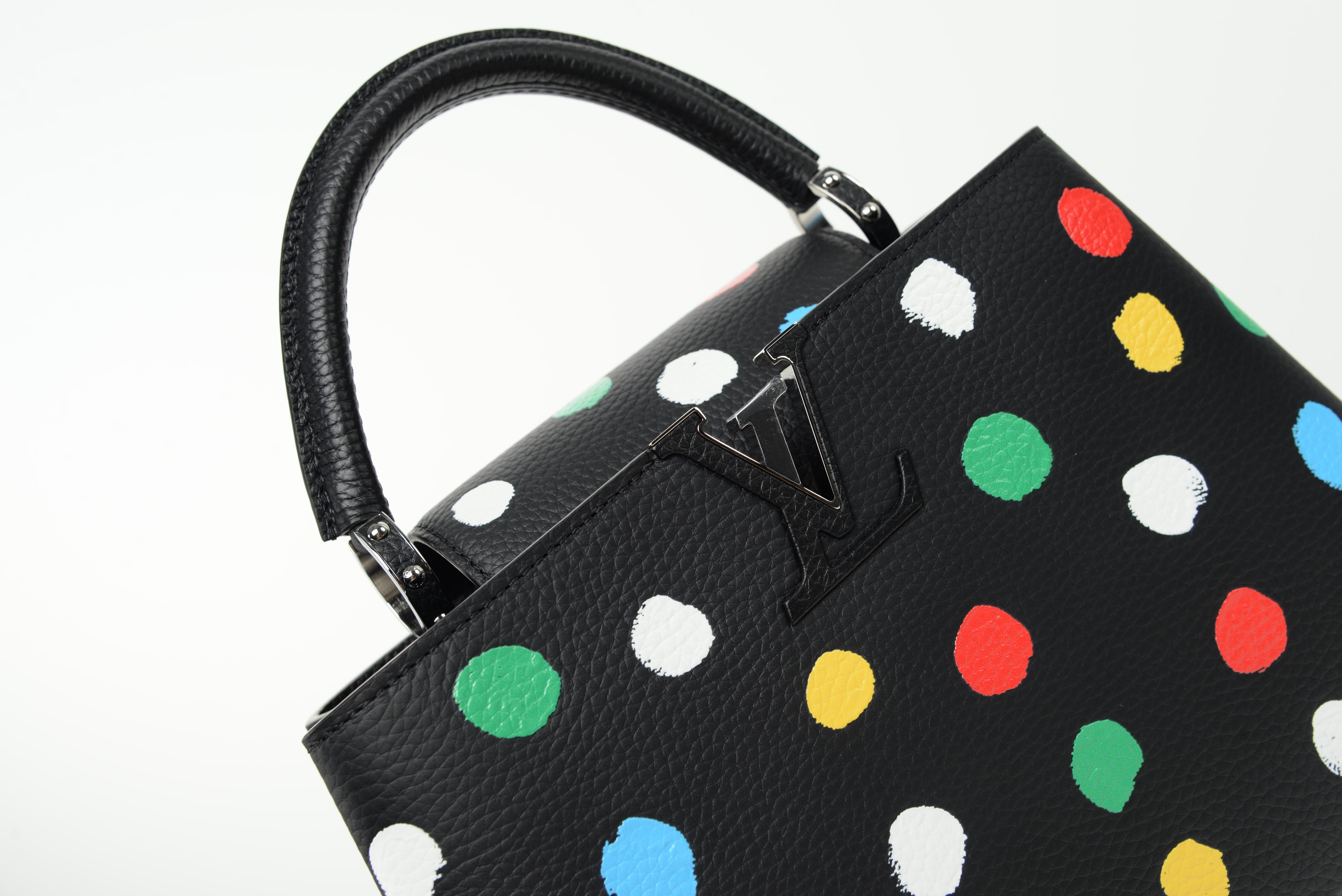 Louis Vuitton Capucines MM Bag Yayoi Kusama NEW Full-Set Worldwide Sold Out For Sale 1