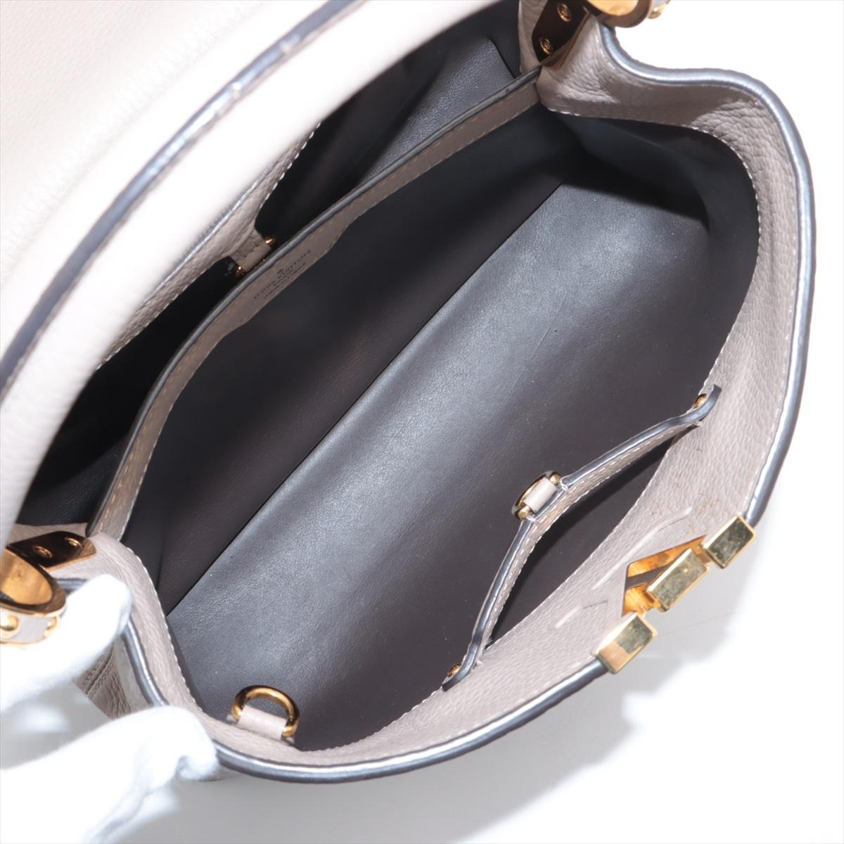 Louis Vuitton Capucines MM Galet For Sale 3