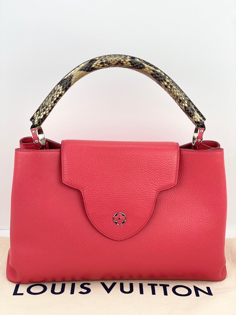 Capucines MM Python - Handbags